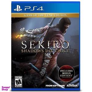 بازی ویدیویی Sekiro Shadows Die Twice Game Of The Year Edition مناسب سونی PS4