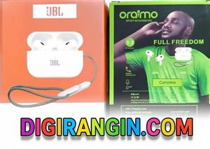 ایرپاد پرو کپی طرح اصلی (مدل‌های SAMSUNG -JBL AirBuds 5 - Oraimo) | بلوتوث نسخه 5.3اتصال پایدار