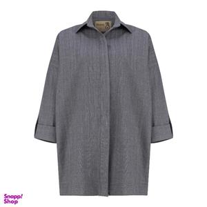 مانتو زنانه السانا مدل فرمهر کد 222827 رنگ فیلی