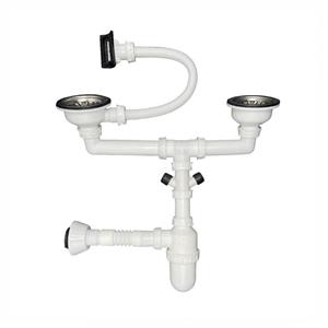 سیفون ظرفشویی دولگنه مخزن دار