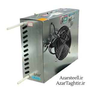 کندانسور لوله پیرکس شیشه ای سرد کن گلابگیر عرقگیر دستگاه تقطیر فن دار توربو