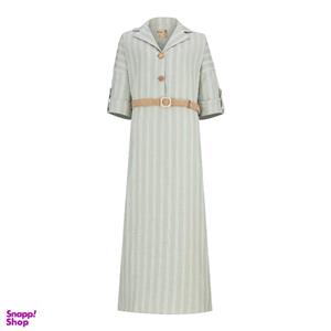 مانتو زنانه السانا مدل جیلان کد 223111 رنگ سبز مغز پسته‌ ای