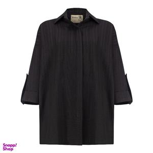 مانتو زنانه السانا مدل فرمهر کد 222801 رنگ مشکی