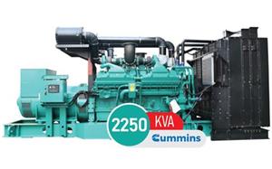 دیزل ژنراتور کامینز ۲۲۵۰ کاوا مدل QSK60-G4