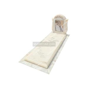 سنگ مزار مرمر یکدست کرم لاله 