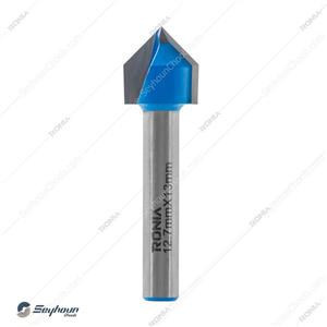 تیغ فرز حکاکی قطر 12.7 کارگیر 13 رونیا مدل 09-12713006V90