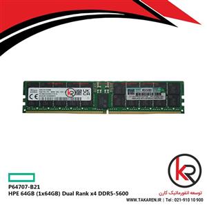 HPE 64GB (1x64GB) Dual Rank x4 DDR5-5600 | P64707-B21