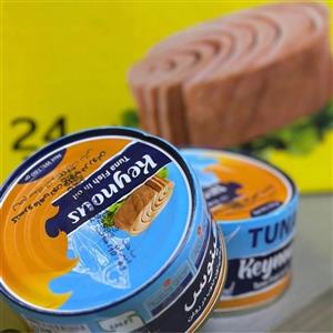 تن ماهی کینوس ساده 24عددی