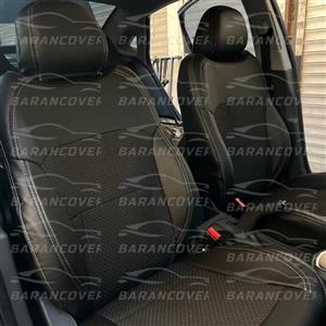 روکش صندلی kmc ایگل  تمام چرم مشکی