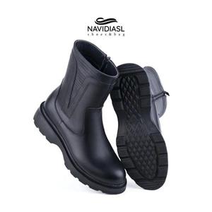 نیم بوت زنانه چرم اسپرت کد 2047002