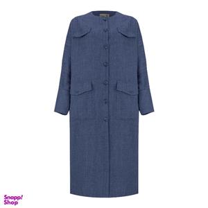 مانتو زنانه السانا مدل مهرنوش کد 216305 رنگ نفتی