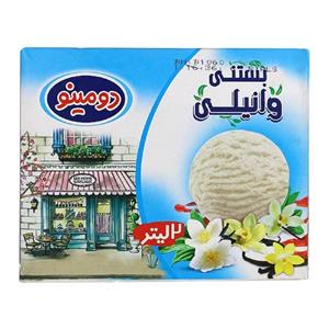 دومینو بستنی 2 لیتری وانیل