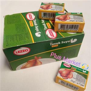 عصاره مرغ لزو LEZZO محصول ترکیه در بسته ی 24عددی( 20 گرمی)