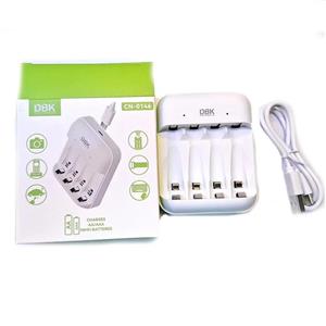 شارژر USB باتری قلمی و نیم قلمی چهارتایی CN-0146 مارک DBK