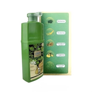 شامپو رنگ مو ژلاتین بابل موس مشکی حجم 500ml