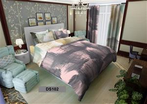 روتختی چاپی دو رو طرح دار جنس میکروتنسل ترک