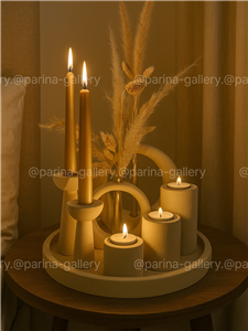 ست دکوری و تزیینی منزل با شمع