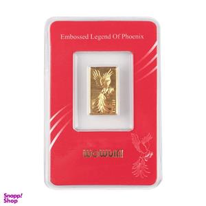 شمش طلا 24 عیار ایران‌شمش مدل سیمرغ کد T-0.6 