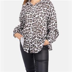 شومیز پلنگی جنس سوپر مخمل 