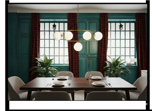 لوستر مولکولی فلزی شاخه‌ای | سبک مدرن دکوراتیو