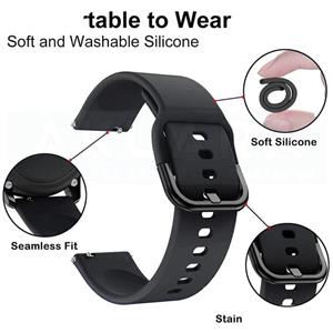 بند آکوآرا مدل Silicone SG AK مناسب برای ساعت هوشمند شیائومی Redmi Watch 5 Active / Redmi Watch 5 Lite 22mm