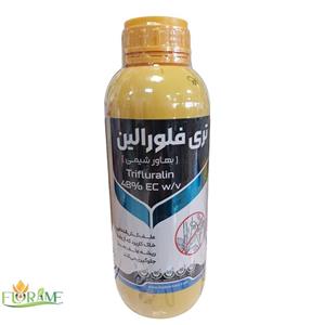 سم علف کش تری فلورالین (ترفلان) 48 درصد بهاور یک لیتری