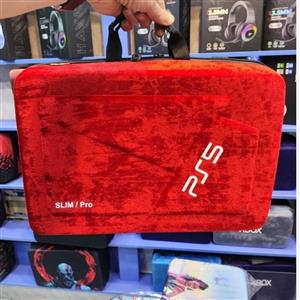 کیف حمل پلی استیشن 5 اسلیم و پرو رنگ قرمز (پس کرایه )