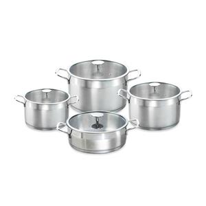 سرویس پخت و پز استیل 8 پارچه کاندید مدل دانته