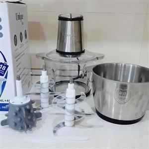 خردکن 4 لیتری یونیک دوکاسه UM-8003 | قدرت 3800 وات و تیغه 6 پره تضمین اصالت و سلامت