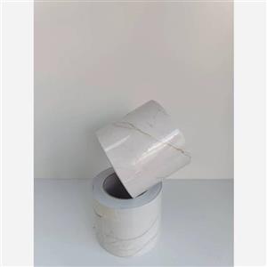 برچسب قرنیز  طرح سنگ هایگلاس کرم رگه دار 10 سانت کد 3552مدل 1