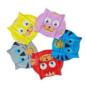 کلاه شنا بچگانه سیلیکونی عروسکی کد۱۶۶