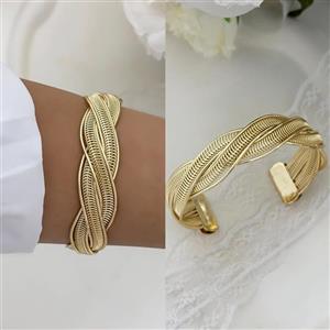 النگو تک پوش طرح طلا زنانه ۹۵۵