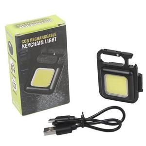 چراغ LED شارژی کمپی مربعی کوچک