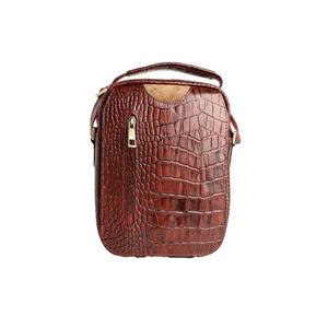 کیف دوشی چرم مدل آیریک سایز کوچک
