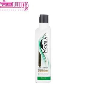 شامپو کراتینه روغن آرگان موزیلا ۲۵۰ میلی لیتر