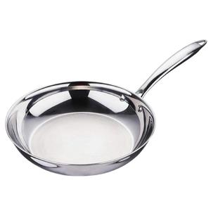 ماهی تابه تک دسته استیل 30 سانتی عرشیا مدل SS160-3568