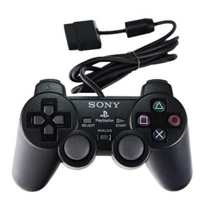 دسته پلی استیشن 2 مشکی کیفیت خوب