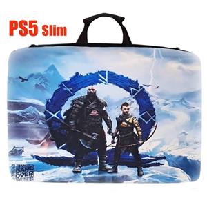 کیف حمل کنسول پلی استیشن 5 اسلیم مدل God of war slim KE5082
