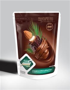 خرما شکلاتی مغزدار وانیل پیکسر-250 گرم