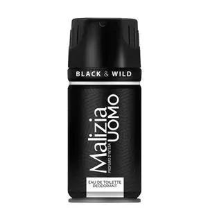 اسپری مالیزیا یومو بلک اند وایلد مشکی Black & Wild حجم 150 میل