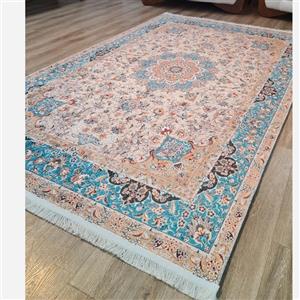 فرشینه مخمل تُرک طرح کرم گلبهی ( پس کرایه )