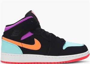 نایک ایر جردن 1 ساقدار آبنبات رنگی Nike air jordan 1 mid candy