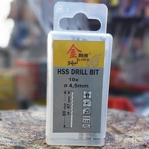 مته 4.5 میلیمتر استیل 1 عددی برند لیهو HSS