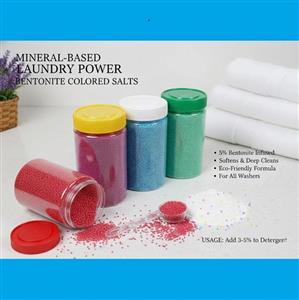 نمک لباسشویی رنگی بنتونیت دار (N1)