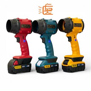 سوپر جت فن شارژی F018 ویولنت (اصلی) ، باتری بزرگ ، 110,000 دور در دقیقه ، چراغ قوه و پاوربانک اظطراری (دمنده)