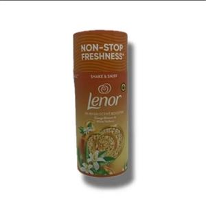 خوشبو کننده لباس لنور Lenor رایحه مشک سفید و افرا طلایی حجم 155 گرم اورجینال