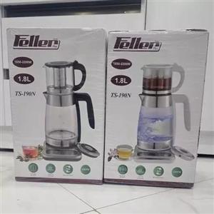 چای ساز روهمی فلر 190تمام لمسی در دو رنگ مشکی و سفید کیفیت عالی