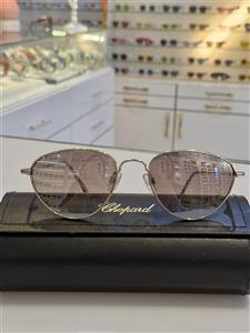 عینک فلزی فانتزی شیشه یووی 400 مدل گربه ای خاص