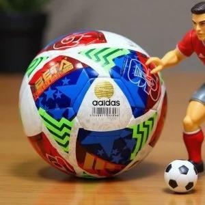 توپ فوتبال جام جهانی سایز 5اورجینال  ضمانت نامه سوزن توپ  (ارسال رایگان )