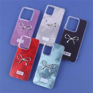قاب دخترانه براش Meet You طرح پاپیون براق مناسب شیائومیXiaomi Poco M3